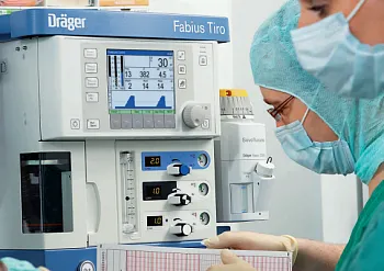 Draeger Fabius Tiro наркозно-дыхательный аппарат